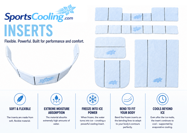SportsCooling Inserts