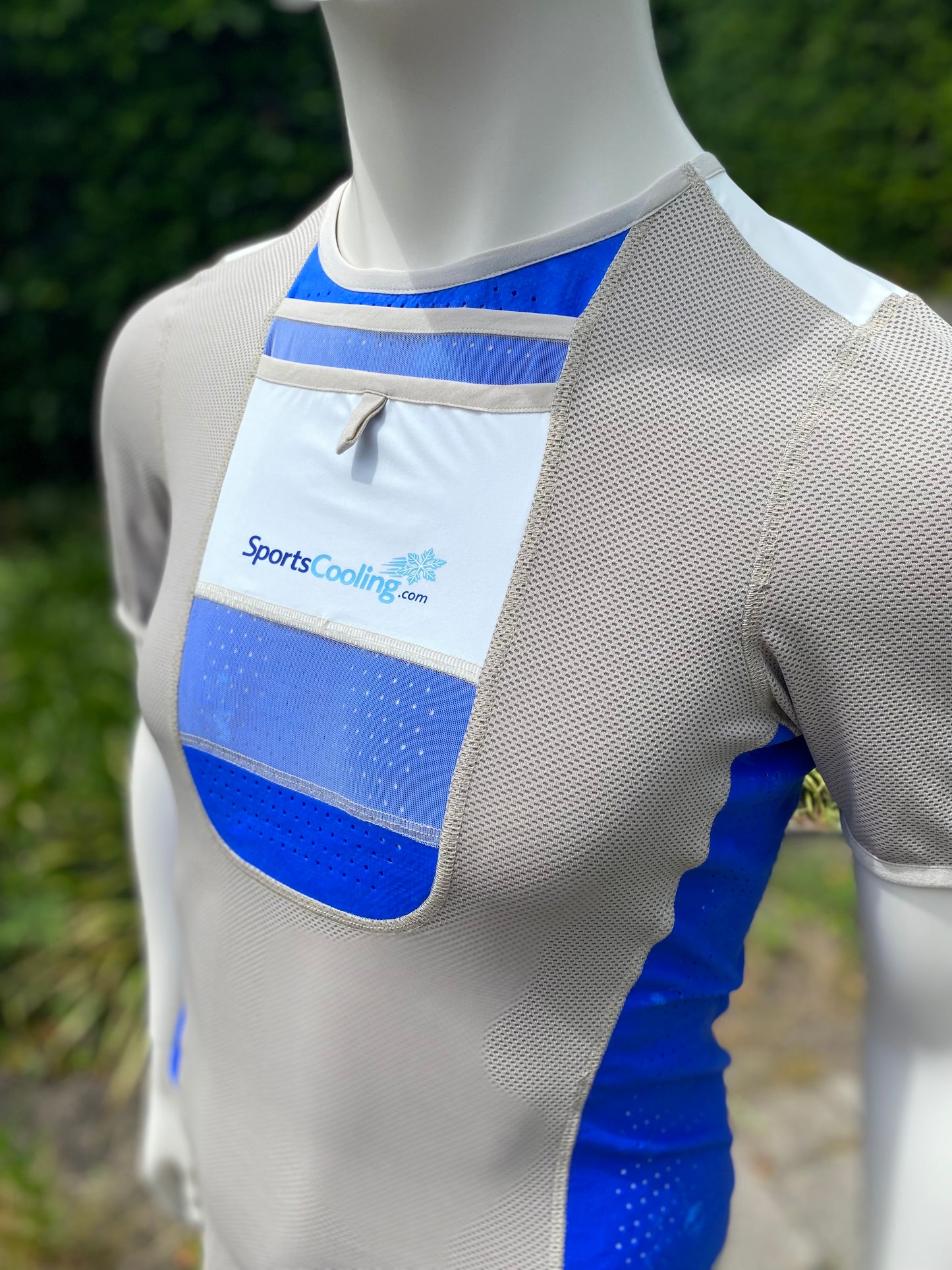 SportsCooling shirt (with short arm-sleeves)