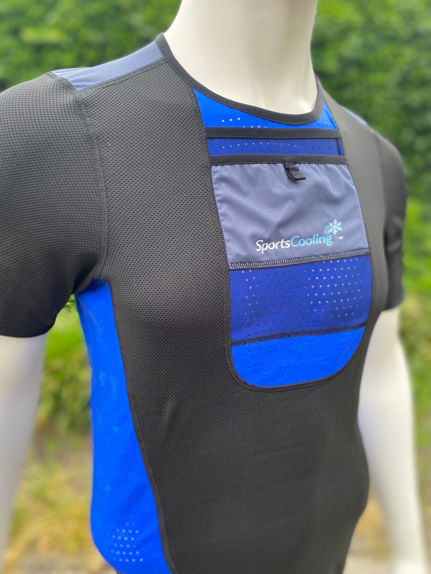 SportsCooling shirt (with short arm-sleeves)