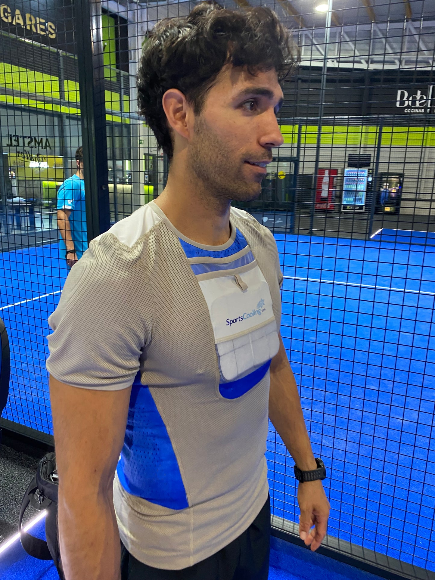 SportsCooling shirt (with short arm-sleeves)