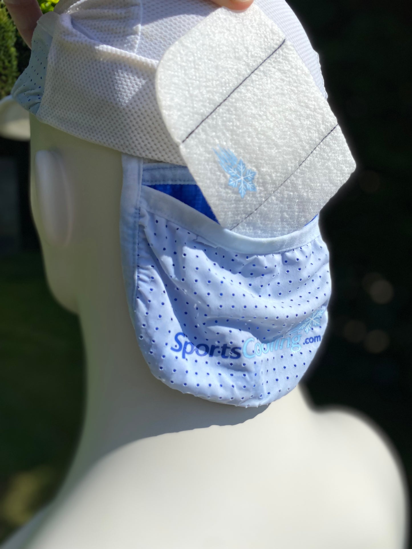 SportsCooling Cap + integrated neck-cooling + 4x insert 0ºC (32ºF)