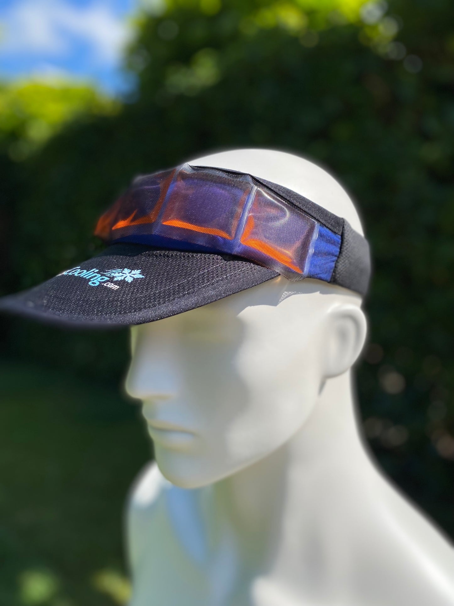 SportsCooling Sun-visor+ 2x inserts 0ºC (32ºF) + 1x insert 6ºC (43ºF) + 1x insert 15ºC (59ºF)