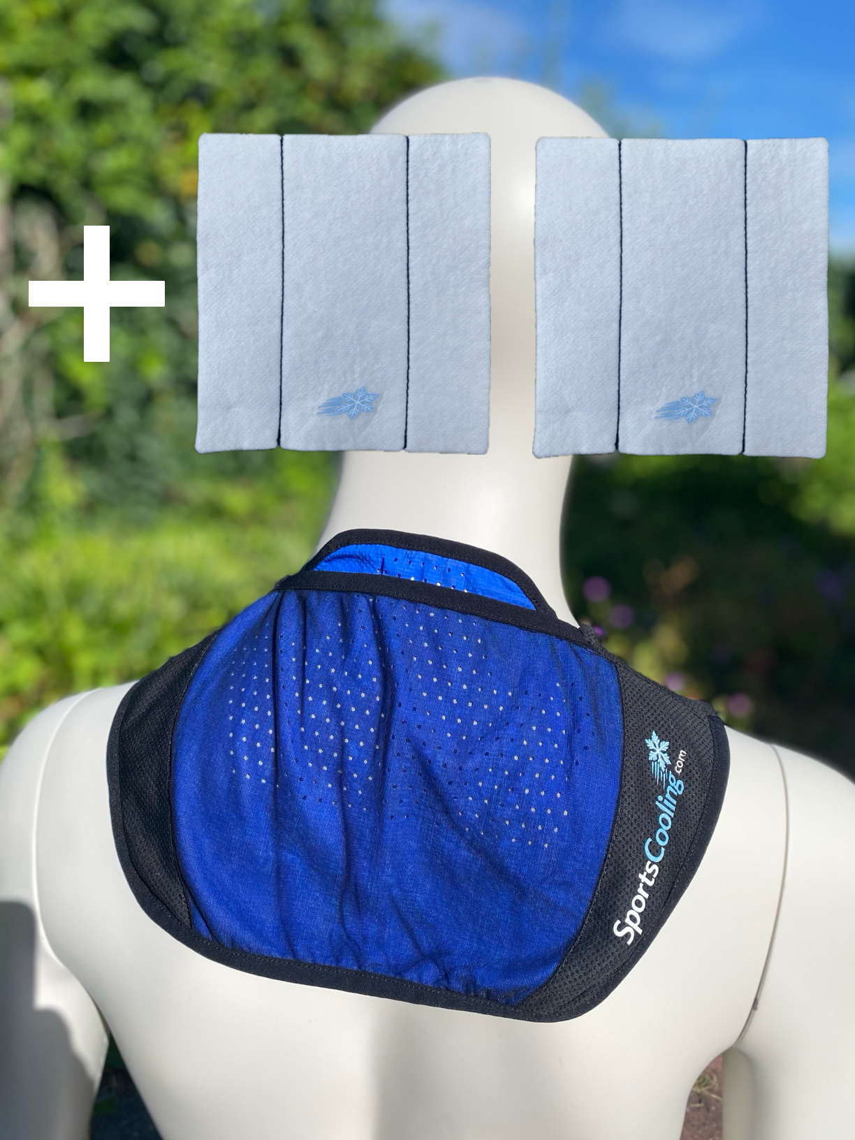 SportsCooling Neck/Back cooling + 2x insert 0ºC (32ºF)