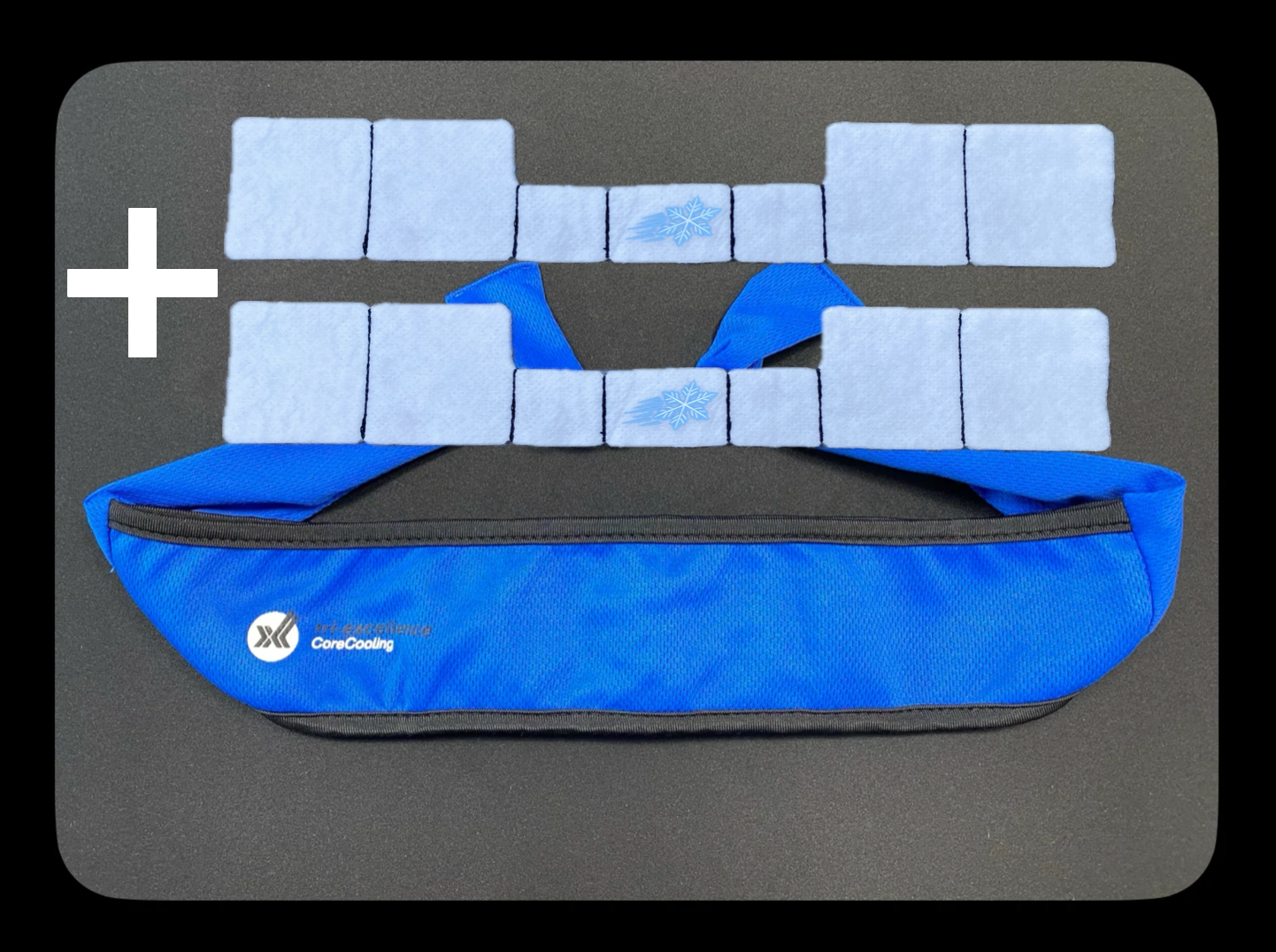 SportsCooling Headband + 2x insert 0ºC (32ºF)